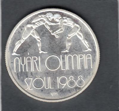 Beschrijving: 500 Forint S-OLYMPIC 88  WRESTLER